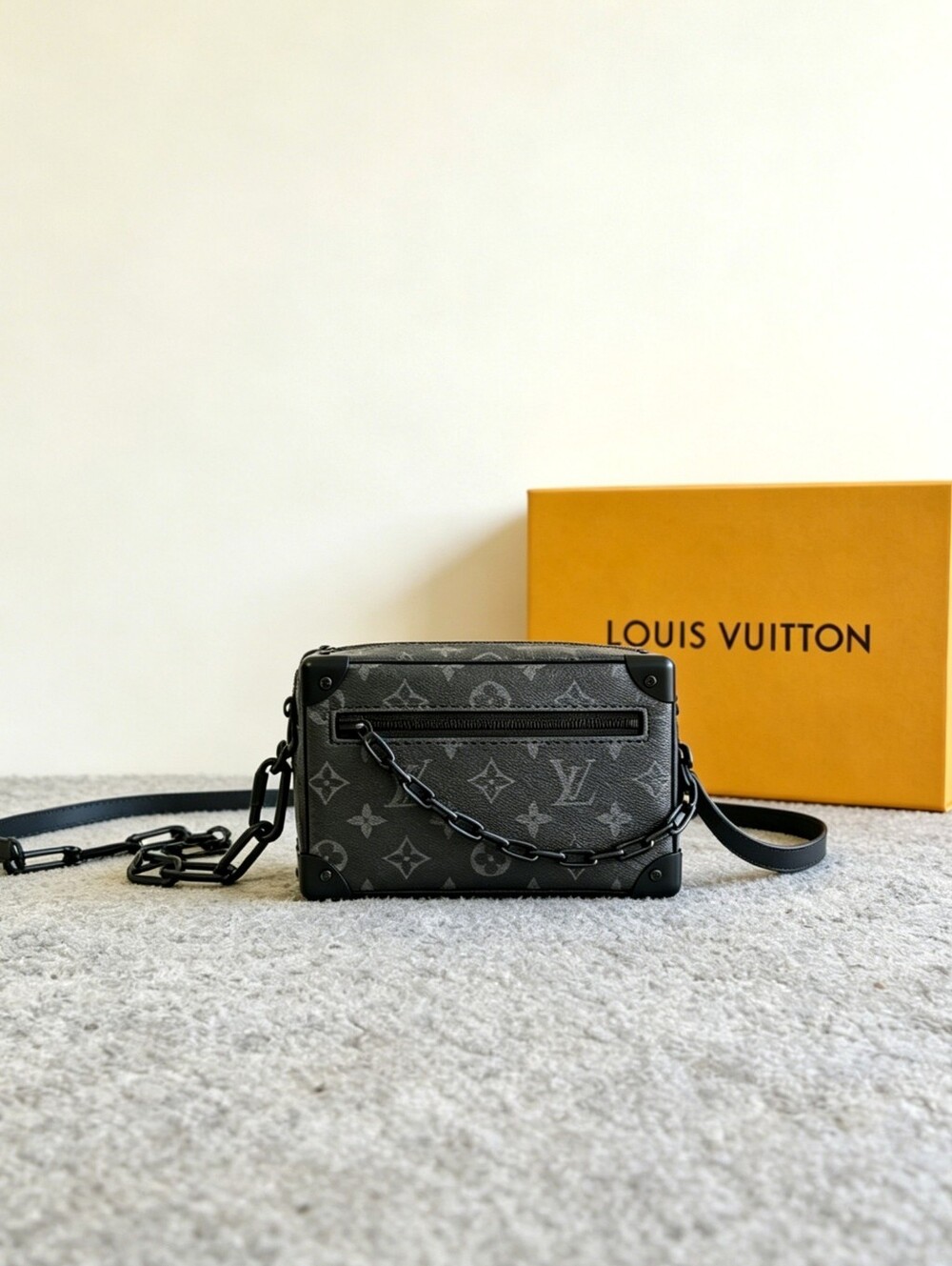 Louis Vuitton Mini Soft Trunk Monogram Eclipse